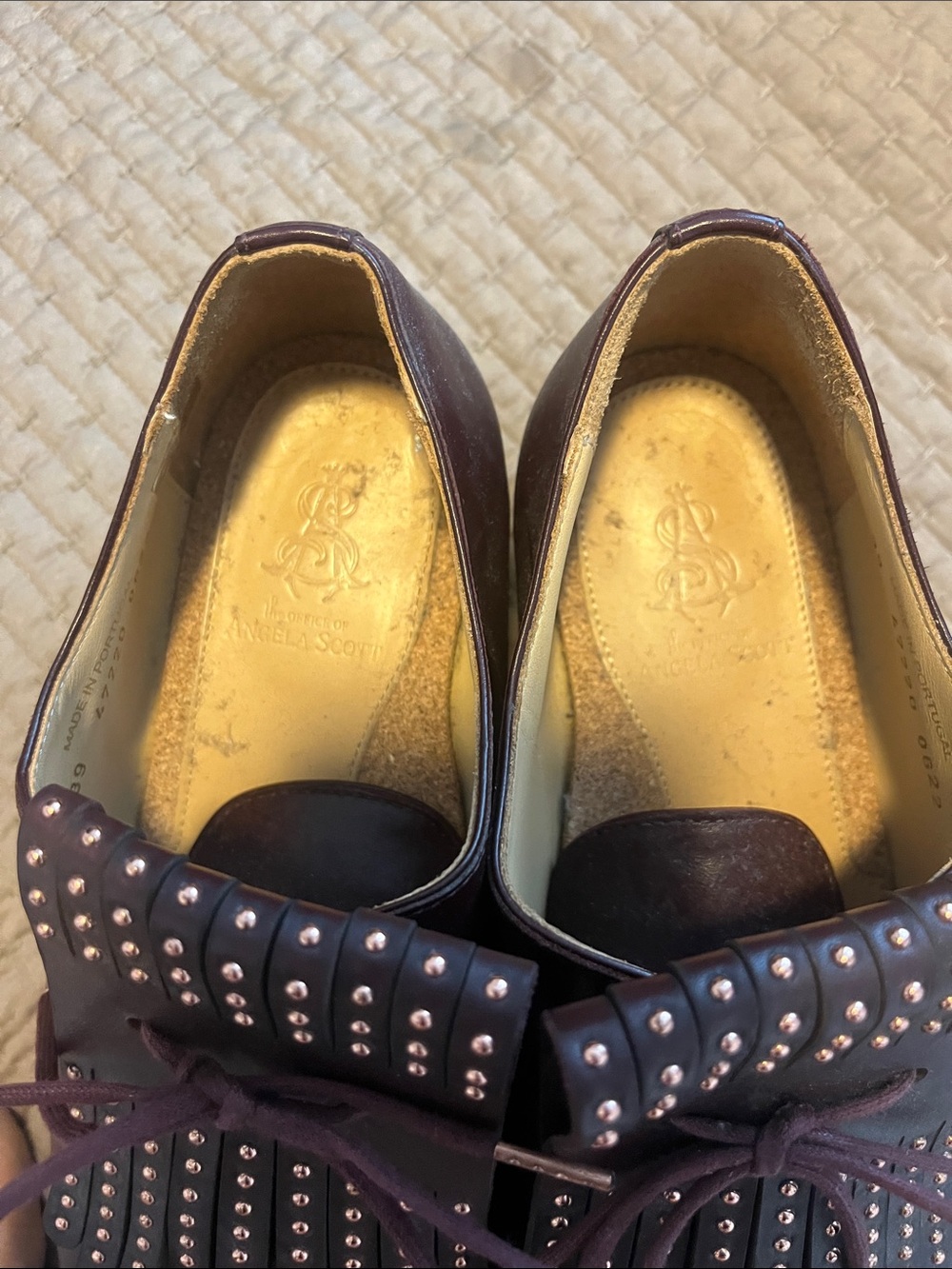 Office of Angela Scott Kiltie Loafer with Detachable Flaps EUC, size 9 - Picture 4 of 7